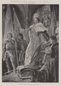 Incoronazioni dei sovrani inglesi, Edoardo IV